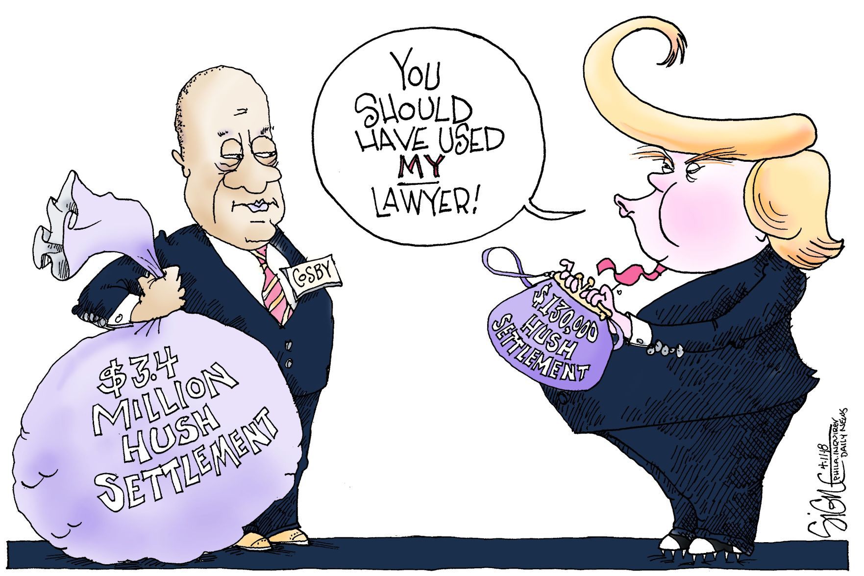 Signe Wilkinson editorial cartoon